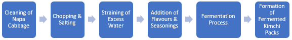 Fermented Kimchi Packs Manufacturing Plant Report