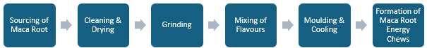 Maca Root Energy Chews Manufacturing Plant Project Report